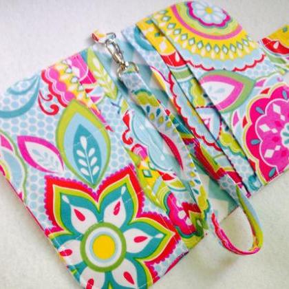 Cell Phone Wristlet/mini Purse Made To Order