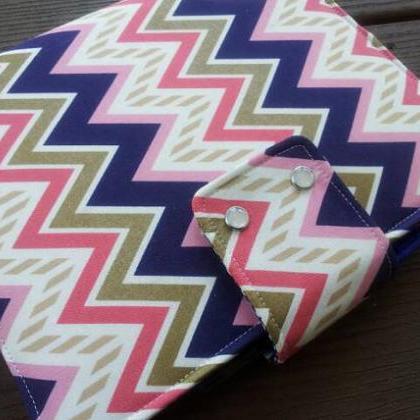 Chevron Daily Planner Fabric Cover - All In One..