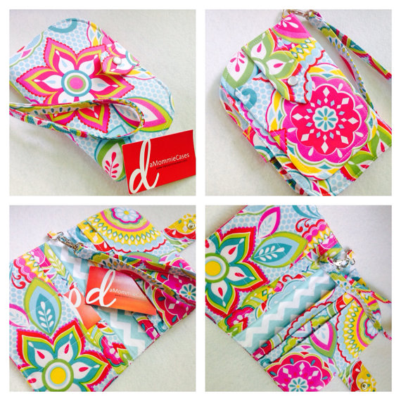 Cell Phone Wristlet/mini Purse Made To Order